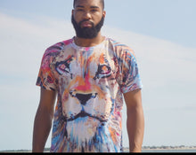 KING LION Sublimation men’s crewneck t-shirt