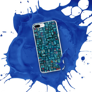 "Blue Portal" iPhone Case